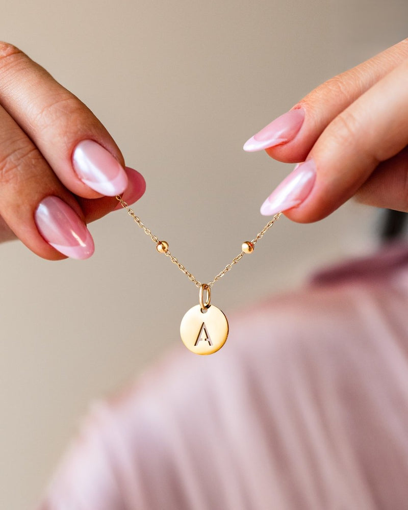 Collier Cercle Initiale