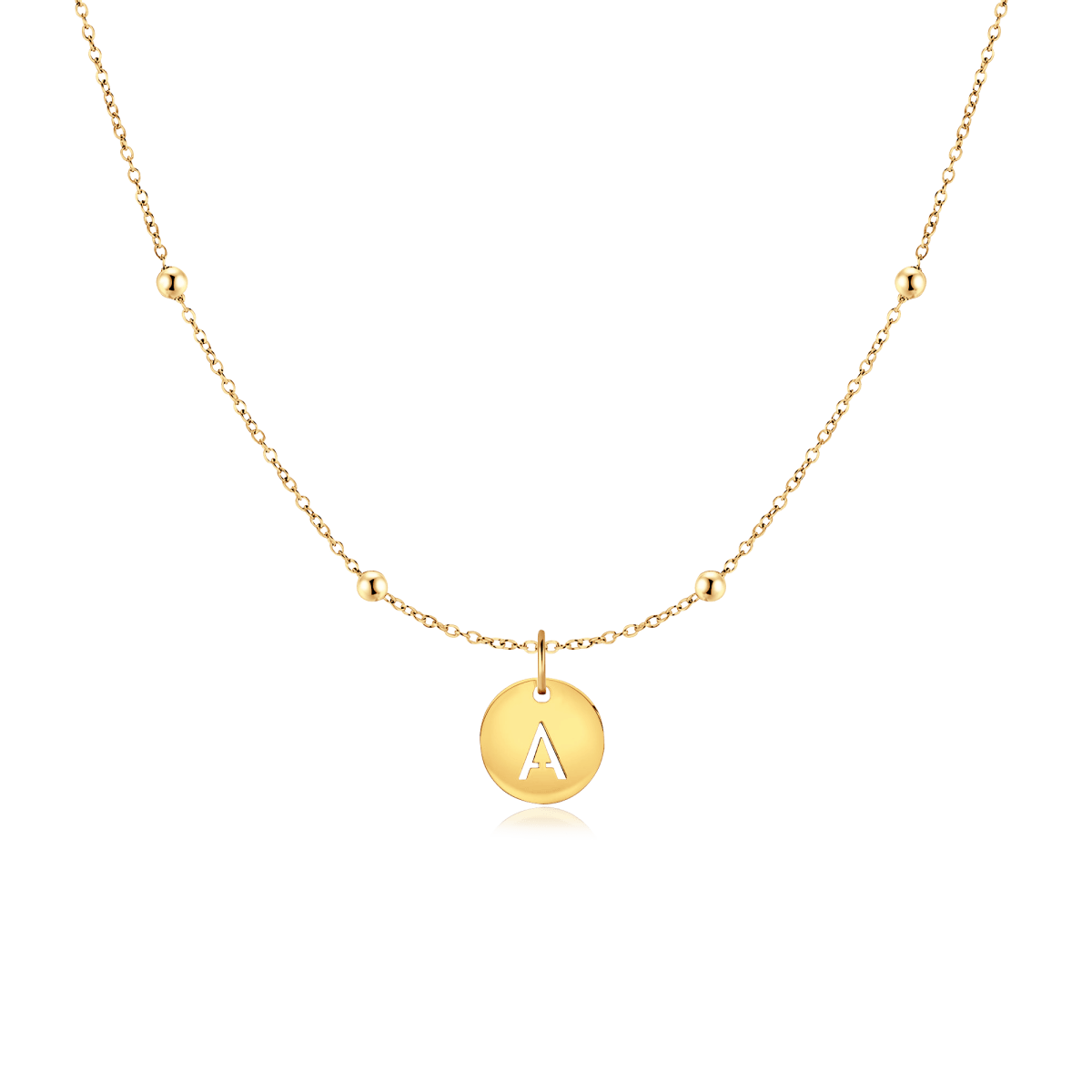 Collar Círculo Inicial - LePetiteMarie
