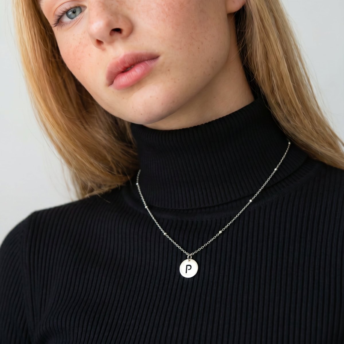 Collar Círculo Inicial - LePetiteMarie