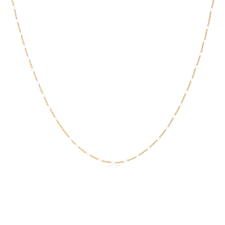 Coco-Lace-Halskette · 18K-Vergoldung