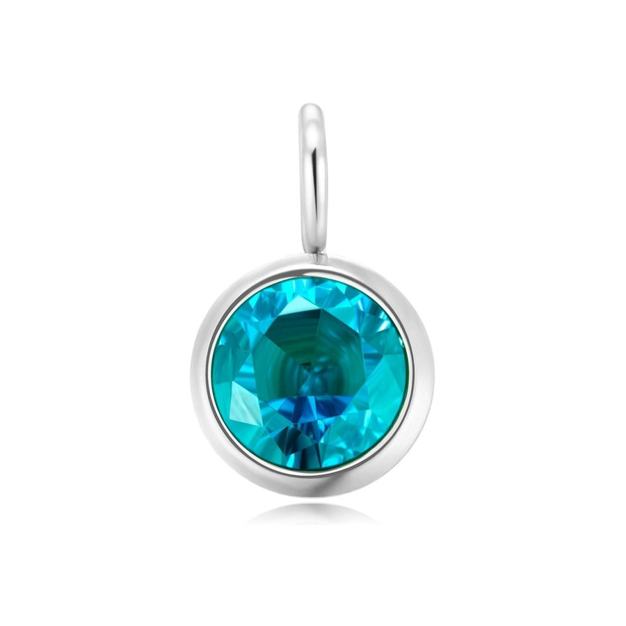 Collier Couleurs de l’année · Argent / 3-Aigue-marine / Zircone Libre
