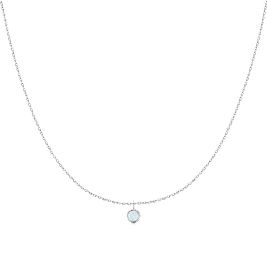 Collier Couleurs de l’année · Argent / 6-Alexandrite / Petite chaîne avec zircone