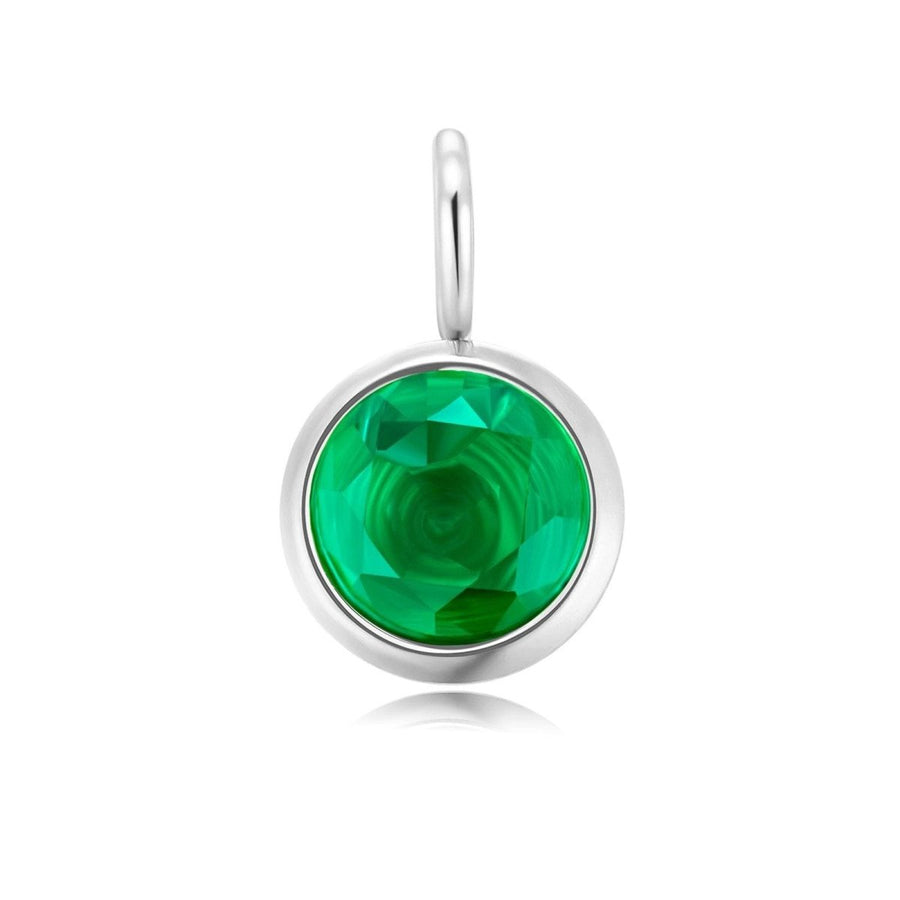Collier Couleurs de l’année · Argent / 5-Émeraude / Zircone Libre