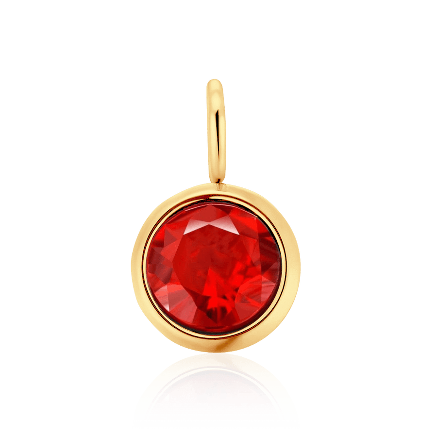 Collier Couleurs de l’année · Plaqué Or 18K / 1-Granat / Zircone Libre