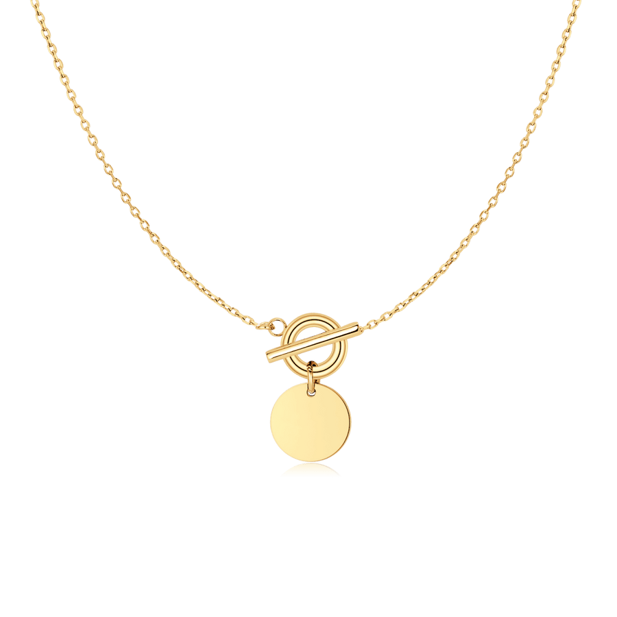 Collier Courageous - Personnalisé · Plaqué Or 18K