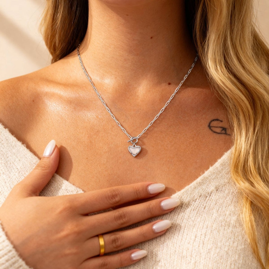Collana Mineral Heart