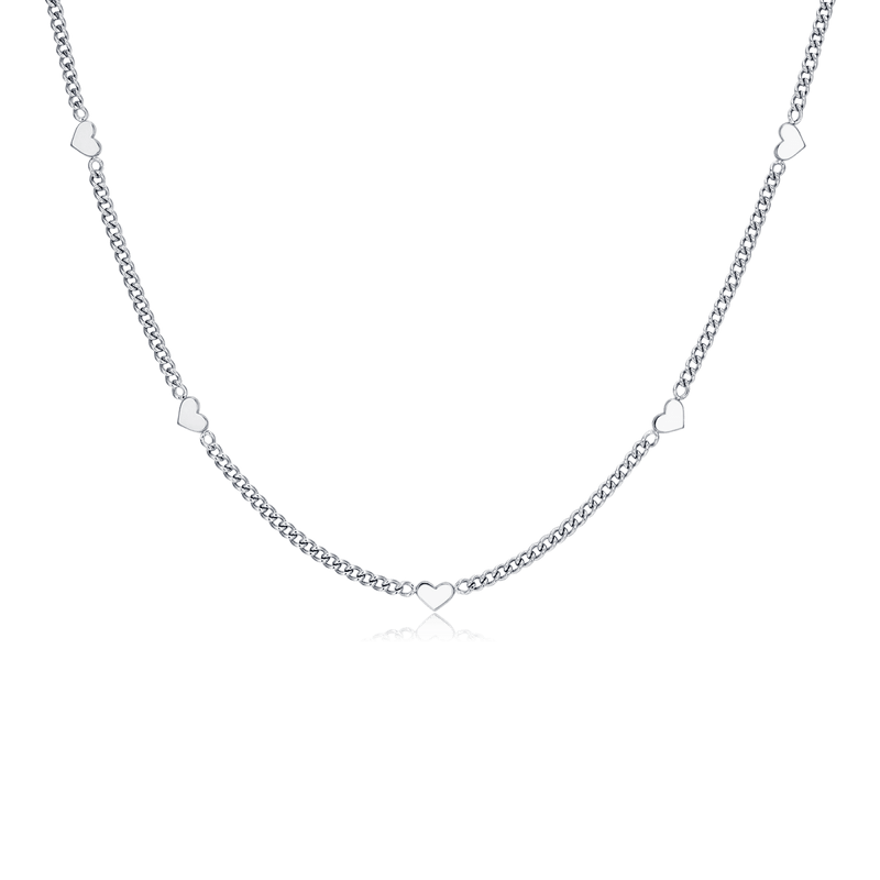 Collier petits cœurs