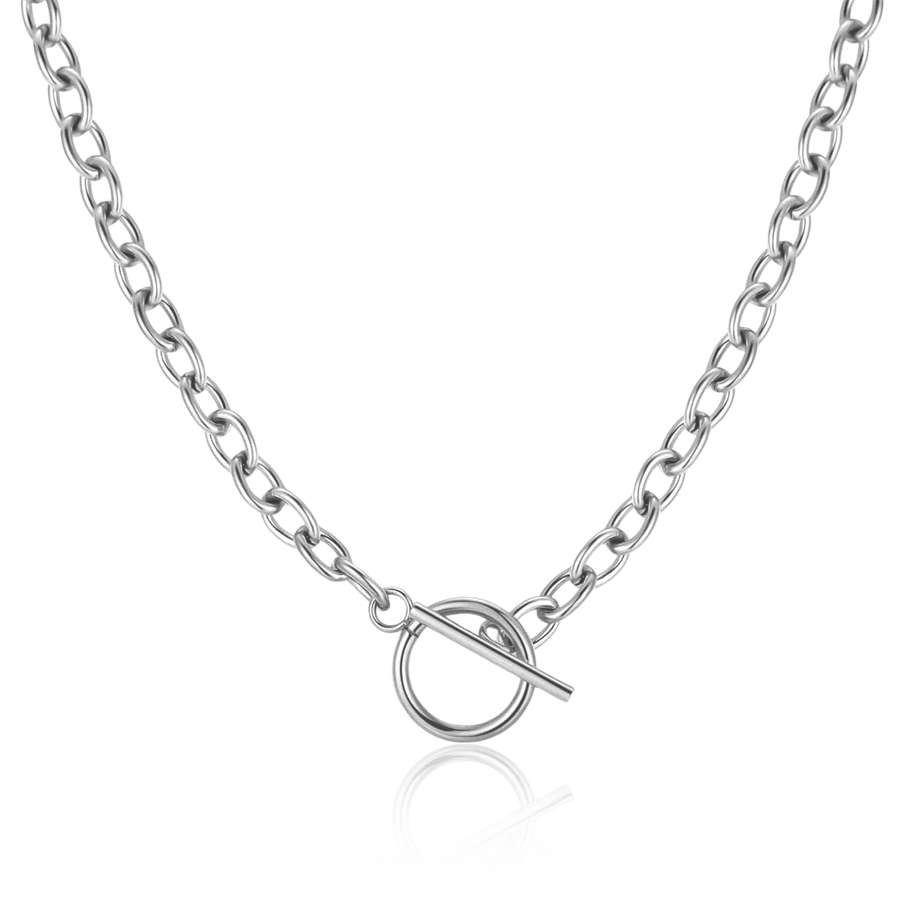 Collier croisé · Argent