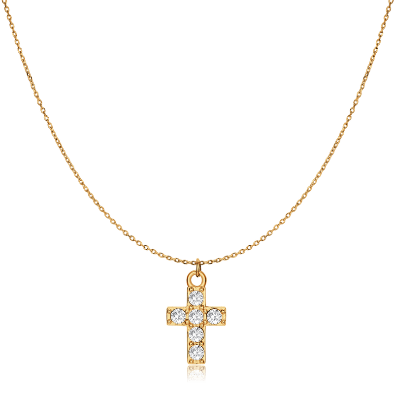 Collier Croix classique