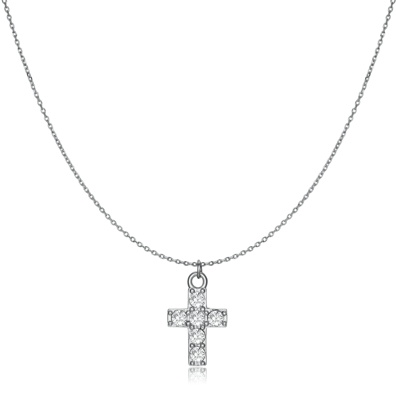 Collier Croix classique