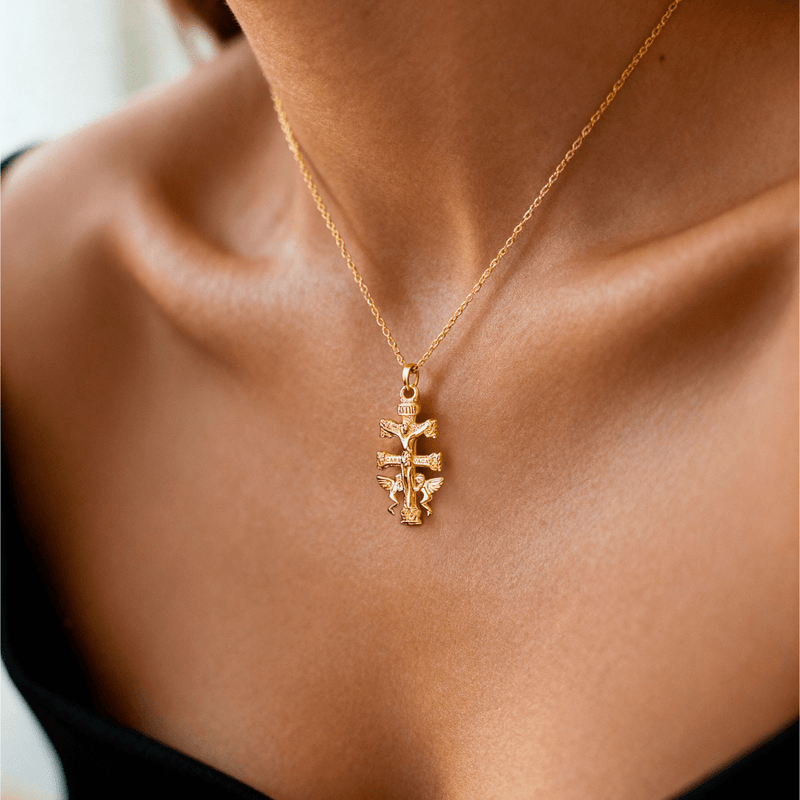 Collier Croix de Caravaca