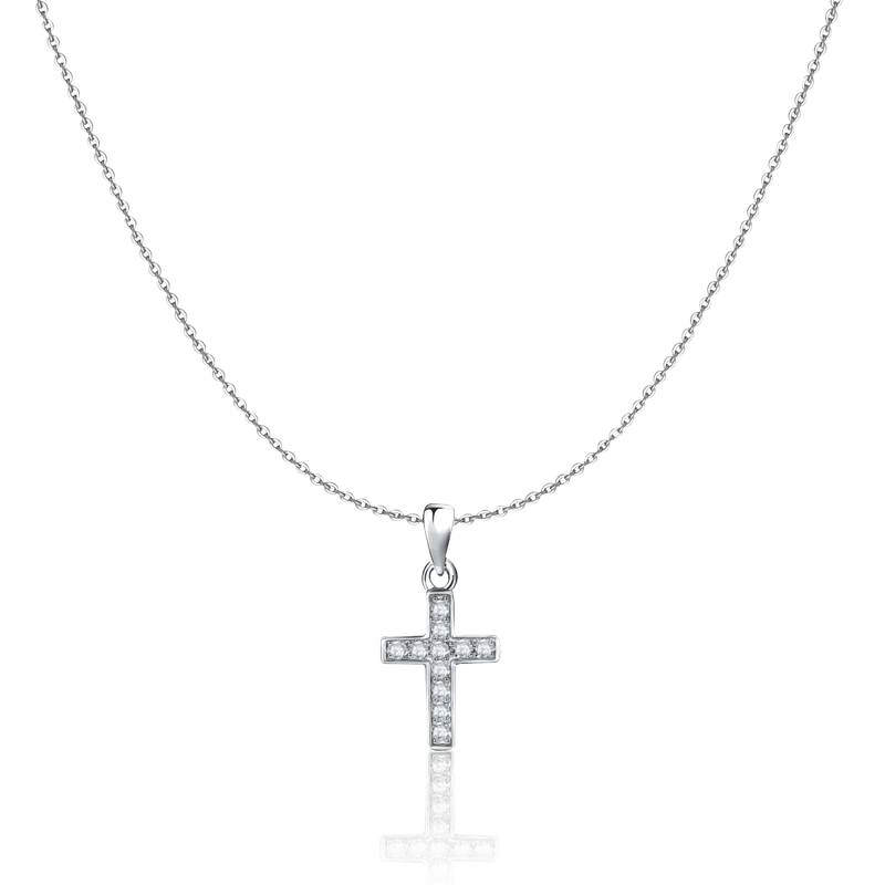 Collier croix illuminée