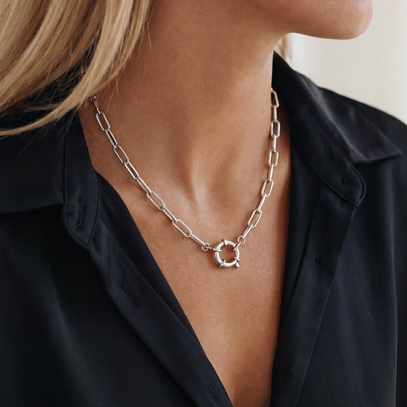 Collier maillons Charm
