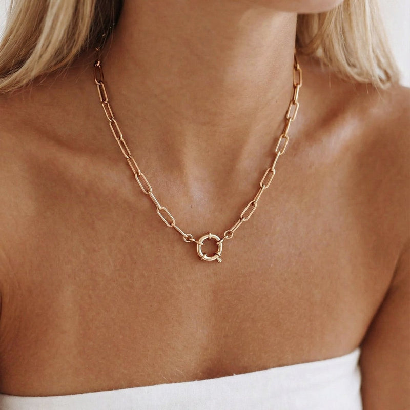 Collier maillons Charm