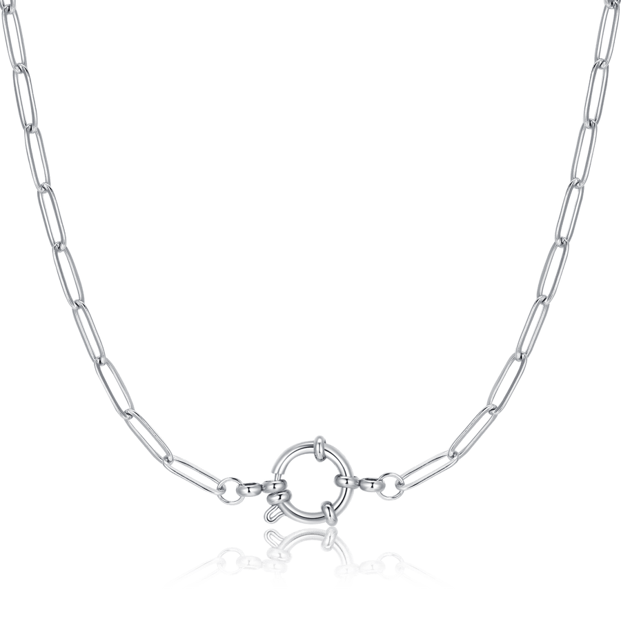 Collier à maillons charms · Argent