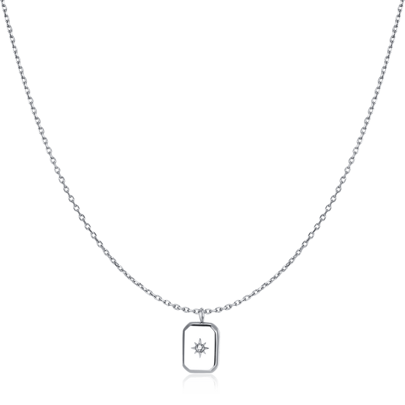 Collier Étoile encadrée