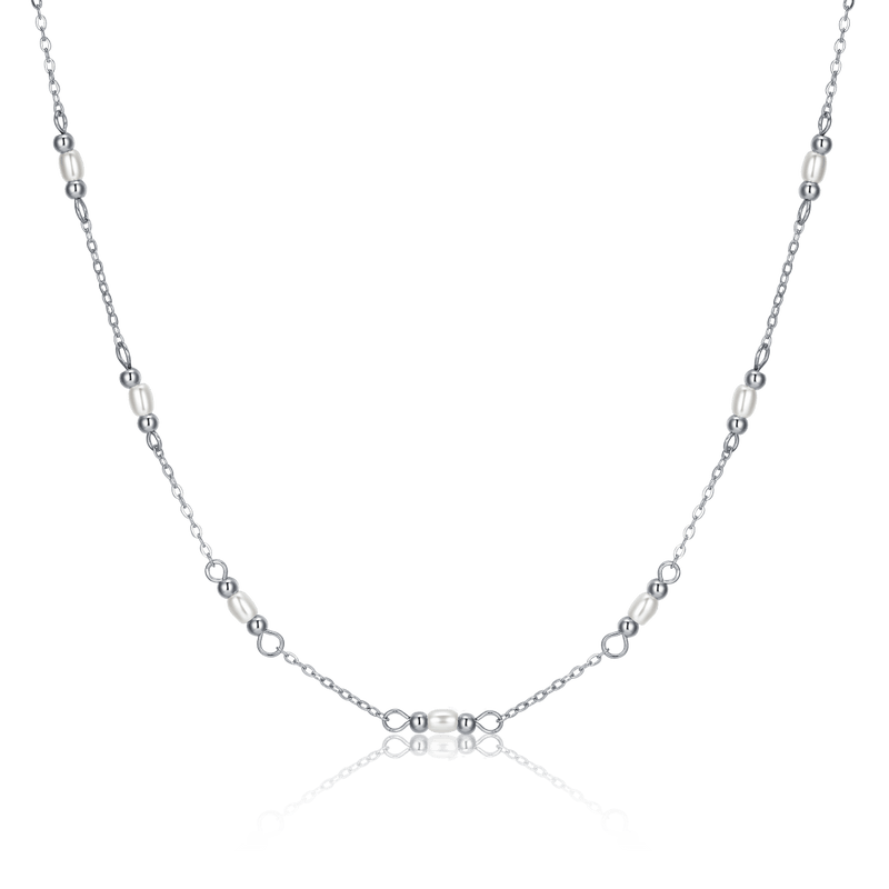 Collier perles élégantes