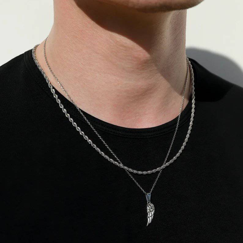 Collier Homme BRAVE Aile