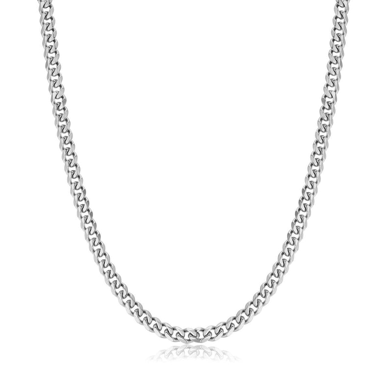 Collier homme BRAVE maille cubaine