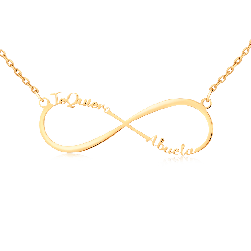 Collier Infini - personnalisé