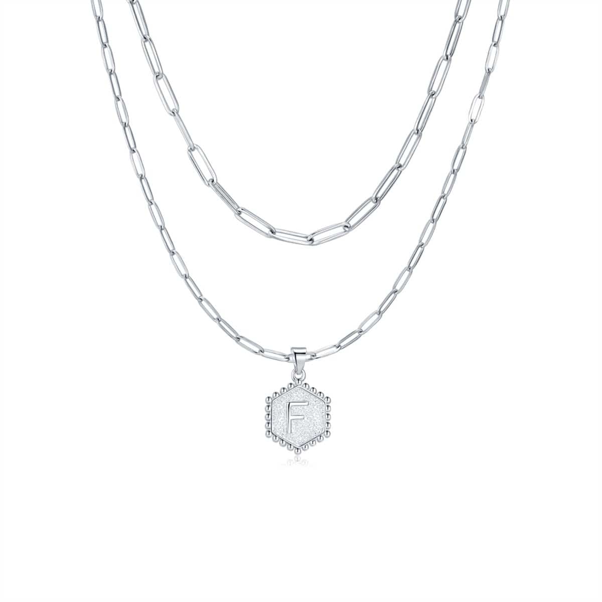 Collar Inicial Cadenas - LePetiteMarie