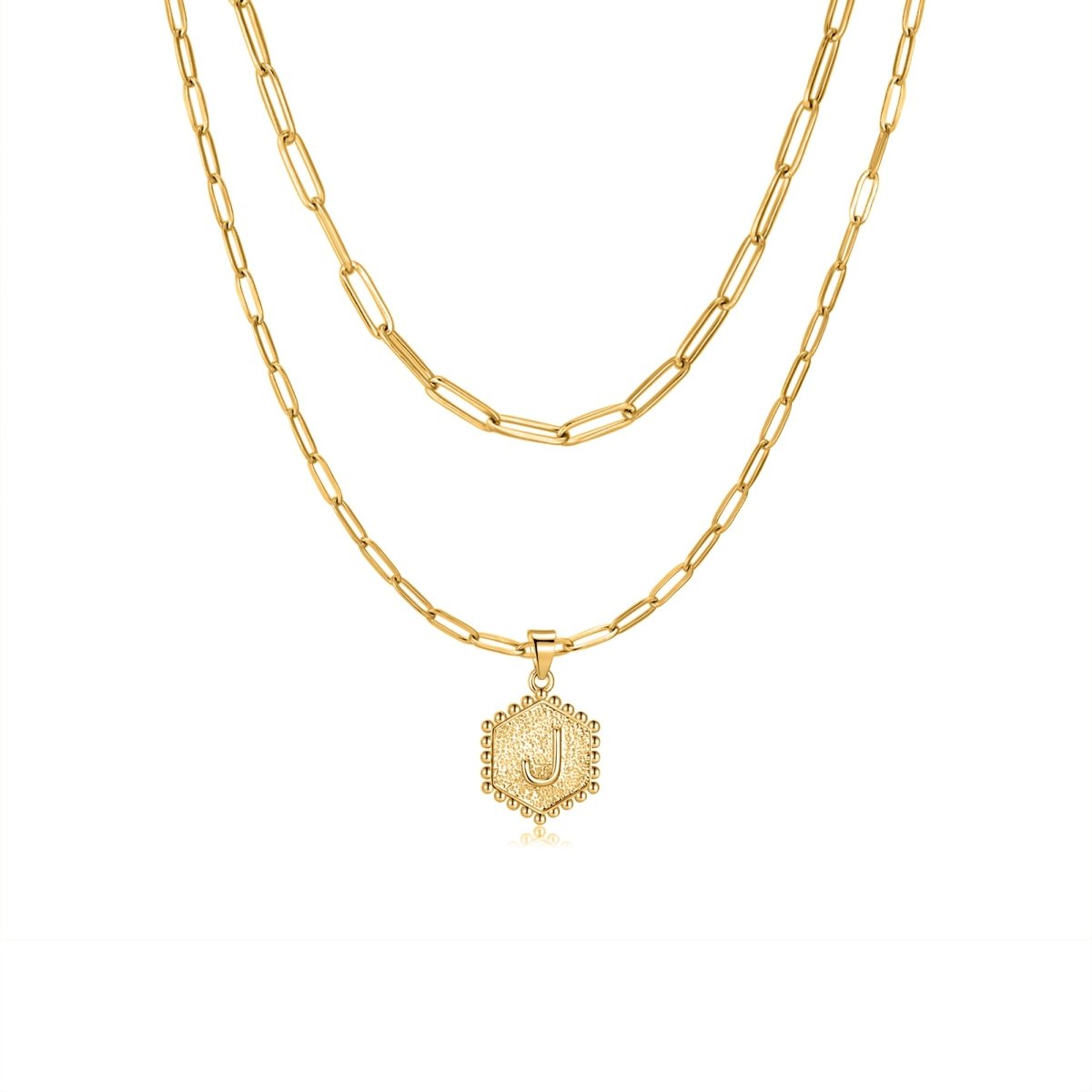Collar Inicial Cadenas - LePetiteMarie