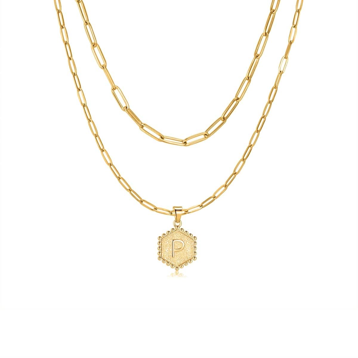 Collar Inicial Cadenas - LePetiteMarie