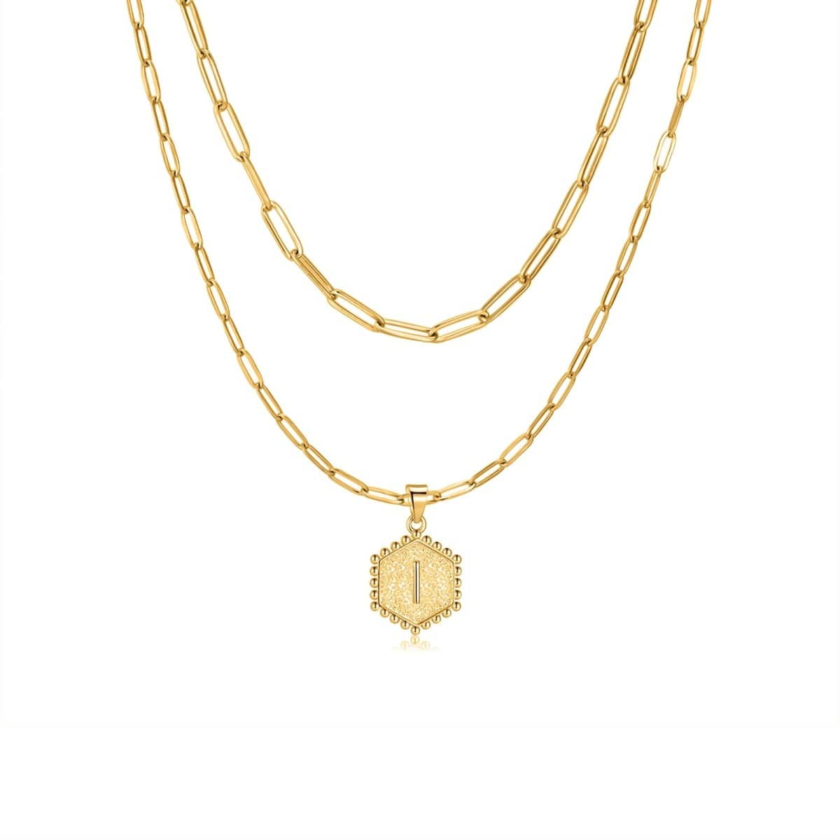 Collar Inicial Cadenas - LePetiteMarie