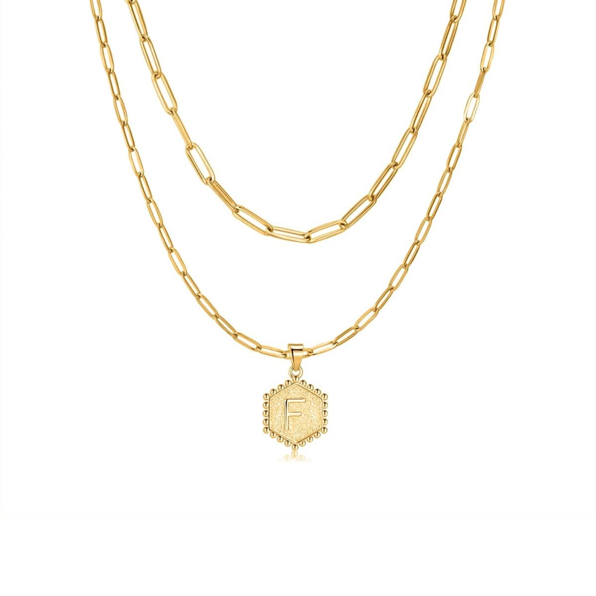Collar Inicial Cadenas - LePetiteMarie
