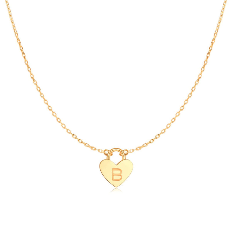 Collier initiale cœur