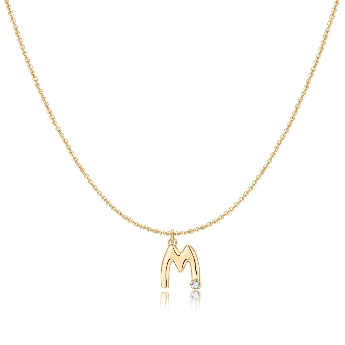 Collar Inicial Glitter - LePetiteMarie