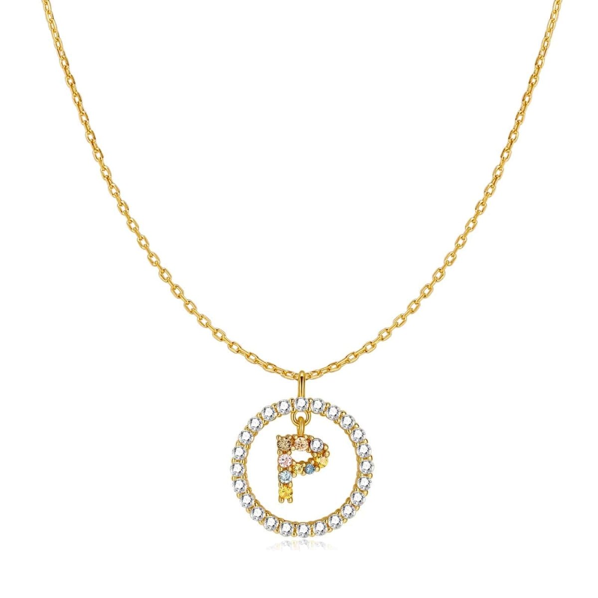 Collar Iniciales Brillantes - LePetiteMarie