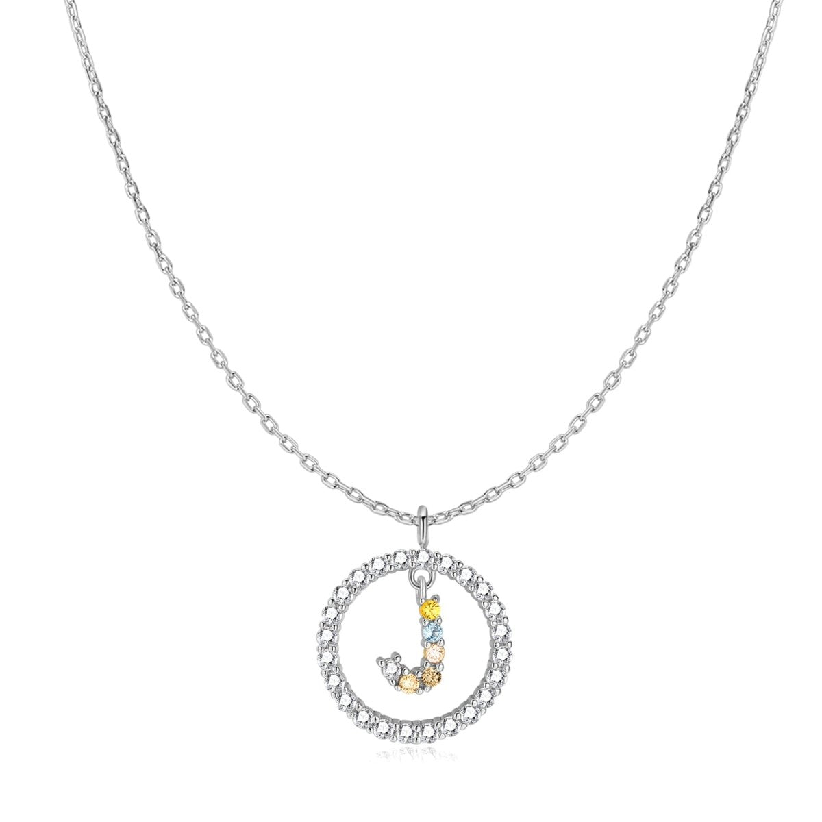 Collar Iniciales Brillantes - LePetiteMarie