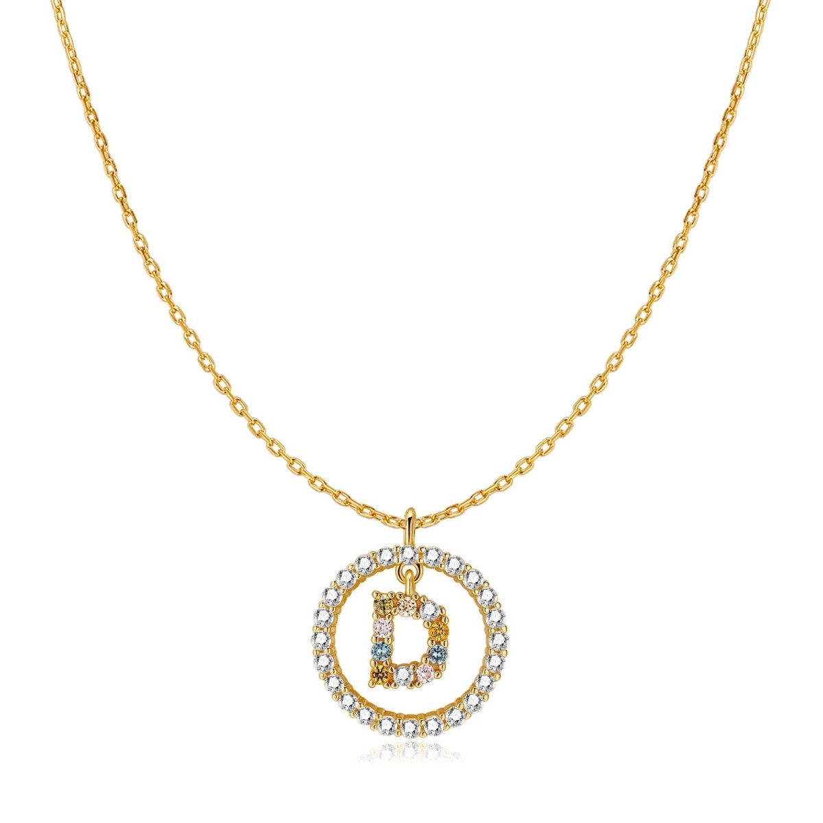 Collar Iniciales Brillantes - LePetiteMarie