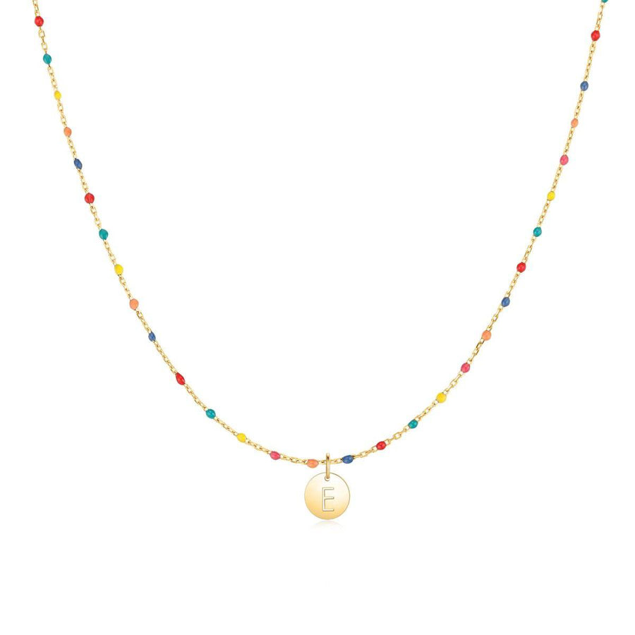Collier ABC · Plaqué Or 18K / E