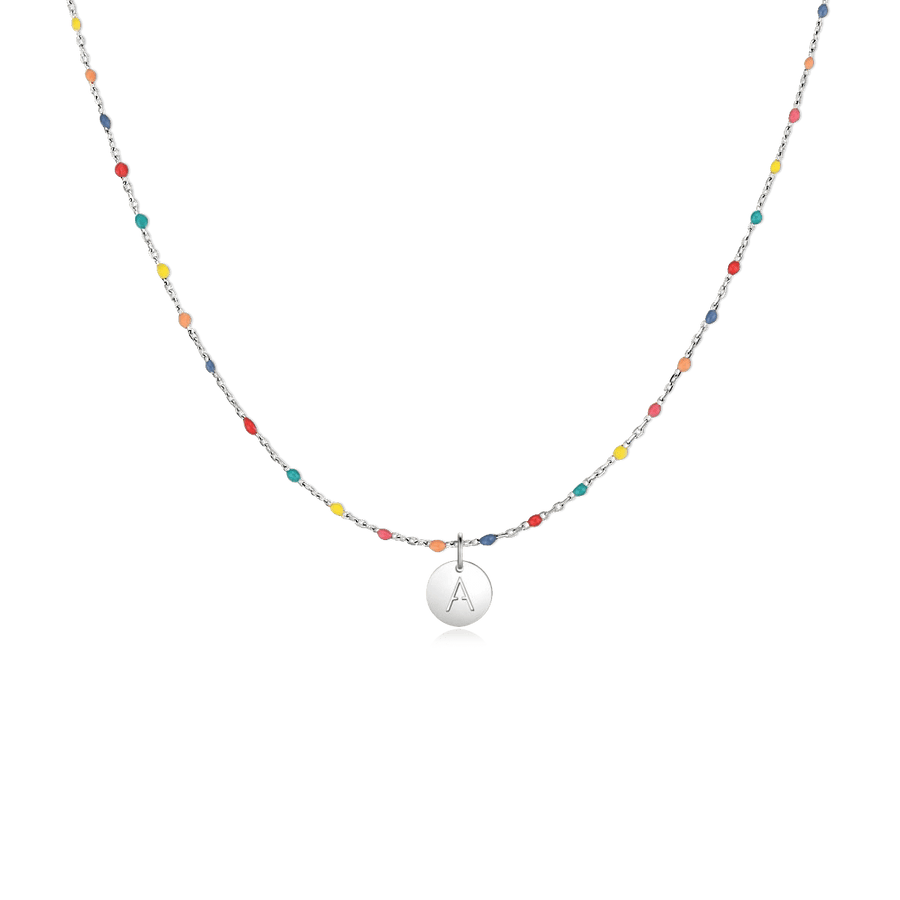 Collier ABC · Argent / A