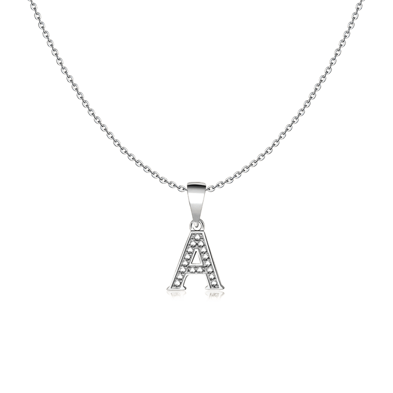 Collier Lettres Brillantes