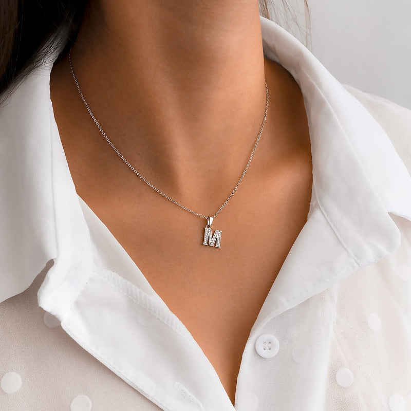 Collier Lettres Brillantes