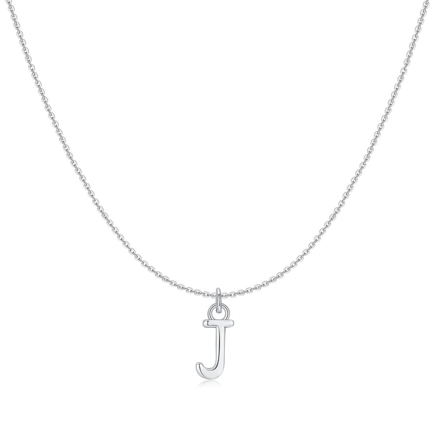 Collier petites lettres · Argent / J
