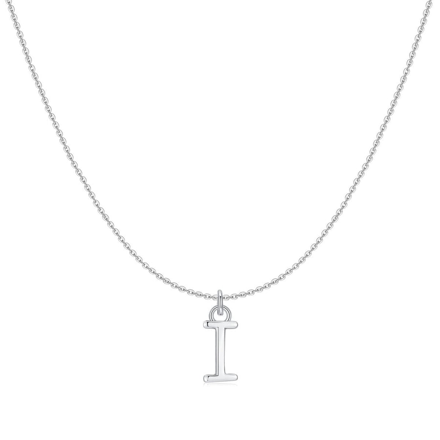 Collier petites lettres · Argent / I