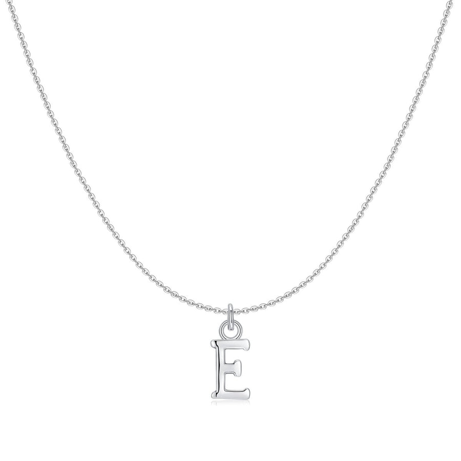 Collier petites lettres · Argent / E