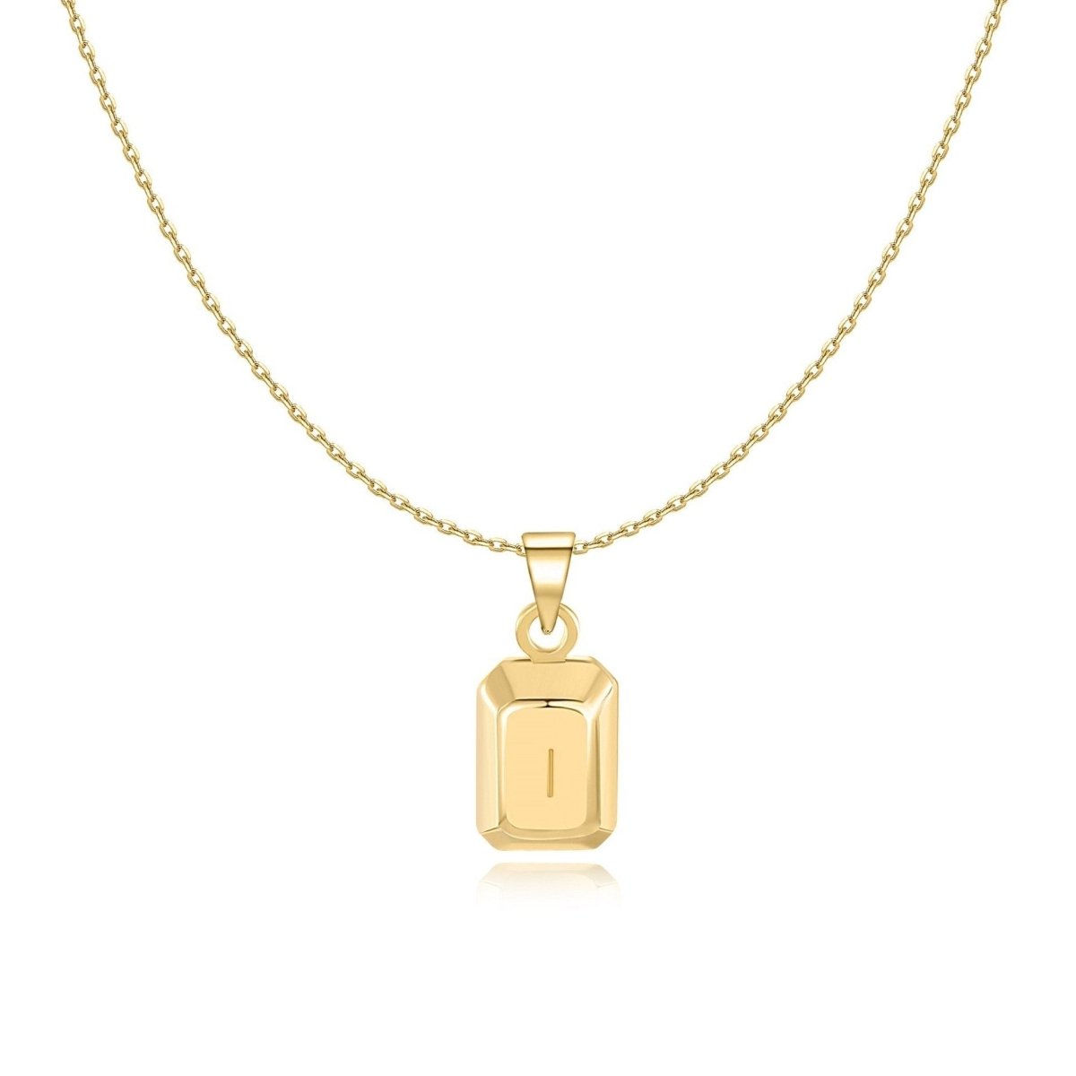Collar Lingote Inicial - LePetiteMarie