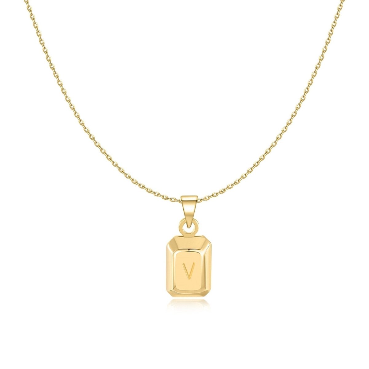 Collar Lingote Inicial - LePetiteMarie