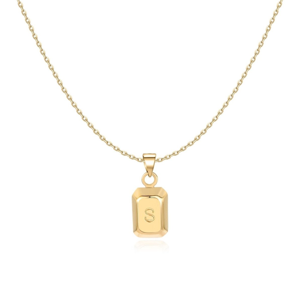 Collar Lingote Inicial - LePetiteMarie