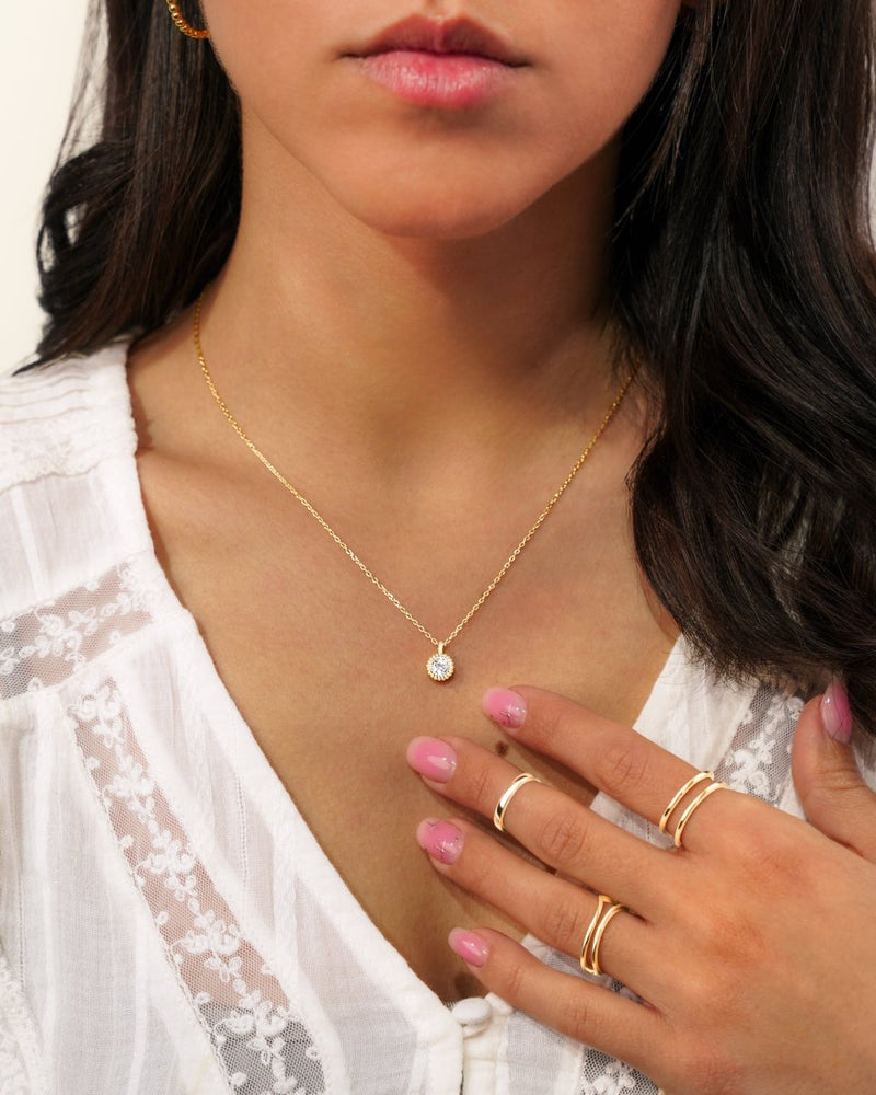 Collier petit zircon
