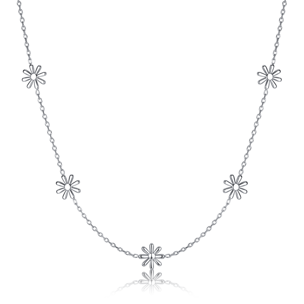 Collar Margaritas Estilizadas - LePetiteMarie