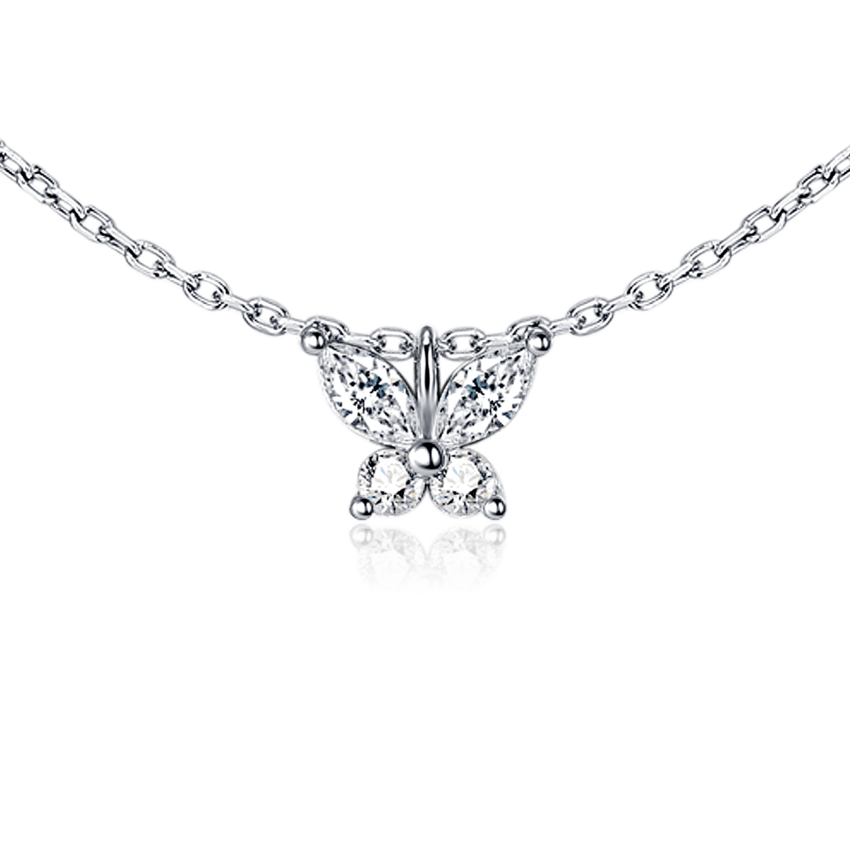 Collar Mariposa Blanca - LePetiteMarie