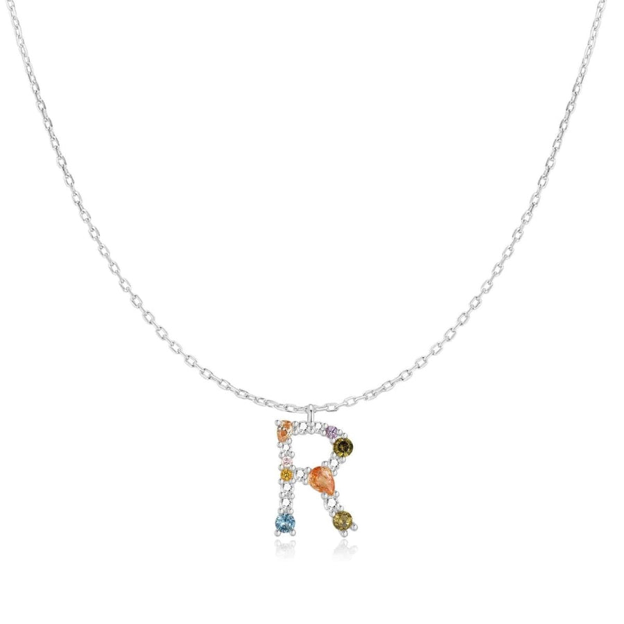 Collier Mon Initiale · Argent / R