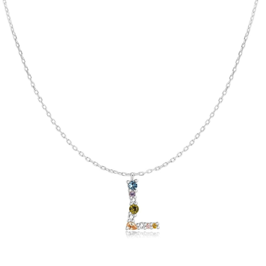 Collier Mon Initiale · Argent / L