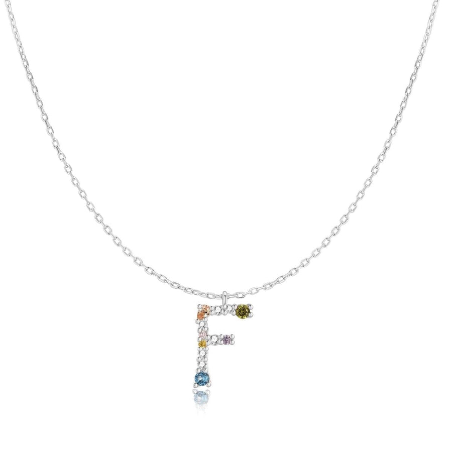 Collier Mon Initiale · Argent / F